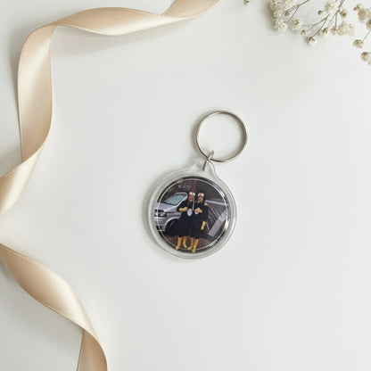 Round Video Keyring